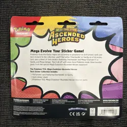 Pokemon Ascended Heroes Tech Sticker Collection 3-Pack Gastly Promo - Sealed - Image 2