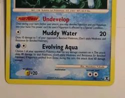 Pokemon TCG - Vaporeon 34/111 - Platinum Rising - Rivals - Rare - English MP - Image 3