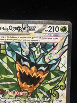 Teal Mask Ogerpon Ex SVP 166 NM/M SVP Black Star Promo Pokemon TCG - Image 3