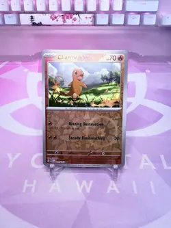 Pokemon 151 Cosmo Rev Holo Kanto Starters Charmander/Squirtle/Bulbasaur/Pikachu - Image 4