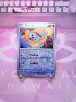 Pokemon 151 Cosmo Rev Holo Kanto Starters Charmander/Squirtle/Bulbasaur/Pikachu - Image 5