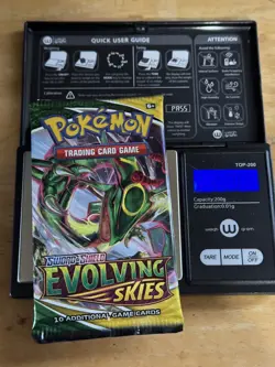 Pokemon Evolving Skies VERY HEAVY 22.01g New Sealed Booster Pack UmbreonUUU - Image 1