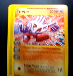 Pokemon Tyrogue Vintage e-Reader 2002 Aquapolis 63/147 NM Fast Ship - Image 2