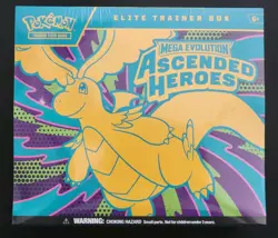 Pokemon TCG Ascended Heroes Elite Trainer Box ETB **Small rip on seal** - Image 1