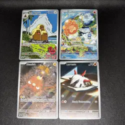 Pokemon Tcg Illustration Rare Full Art Bundle Lot Of 4 - Image 1