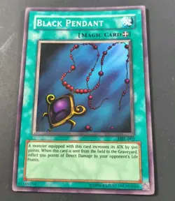 Yu-Gi-Oh! Magic Ruler Black Pendant Super Rare Spell Card MRL-003 MP - Image 1