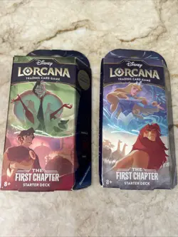 Disney, Lorcana The First Chapter Starter Deck X2 - Image 1