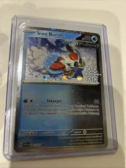 Iron Bundle Stamped 062/167 Holo Pokemon Card Rare Promo - Image 1