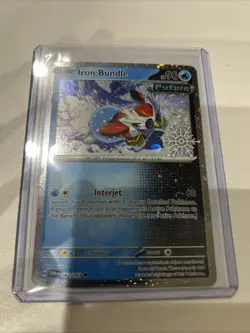 Iron Bundle Stamped 062/167 Holo Pokemon Card Rare Promo - Image 2