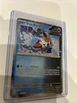 Iron Bundle Stamped 062/167 Holo Pokemon Card Rare Promo - Image 3
