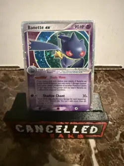 Pokemon TCG Banette EX Ultra Rare Holo Card 85/92 Legend Maker - Image 1