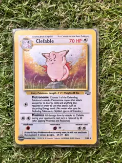 Clefable 1/64 Holo - Jungle Unlimited - WOTC Pokemon Card - Image 1
