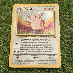 Clefable 1/64 Holo - Jungle Unlimited - WOTC Pokemon Card - Image 2