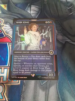 River Song Magic Card New Holographic Extended Art 2023 0547 - Image 1