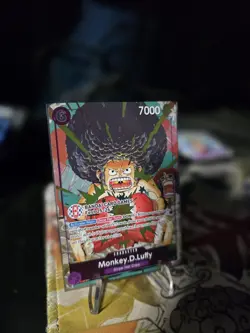 One Piece TCG Monkey.D.Luffy Bandai Card Games Fest 25-26 OP07-073 Promo Card - Image 3