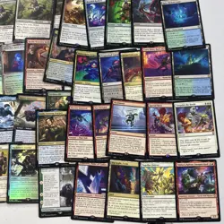 Magic The Gathering HUGE 1000 Card Lot Rare R Mythic M Foil Lorwyn Ninja Turtles - Image 3