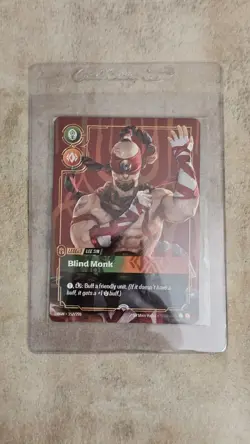Riftbound METAL Card – LEE SIN Blind Monk – Houston Prize Wall Exclusive – 1/35 - Image 2