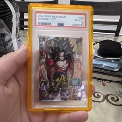 Dragon Ball Super Card Game 2024 SDBH Meteor M2 Son Goku GT Foil PSA 10 #039 - Image 1