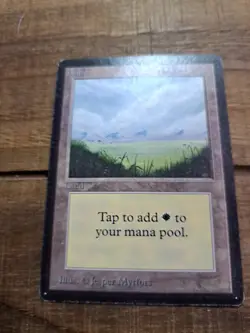 Plains No Trees Alpha MTG Magic The Gathering - Image 1