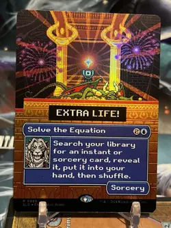 MTG | Solve the Equation (0886) [Secret Lair Extra Life] ✨FOIL✨ - Image 1