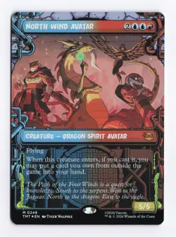 North Wind Avatar (Showcase Foil) 248 (M) MTG Teenage Mutant Ninja Turtles (TMT) - Image 1