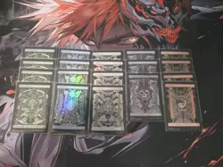 Phyrexian full art Oil Slick raised foil lands. MTG, Extra Foils as well. - Image 2