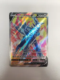 Origin Forme Dialga V - SWSH255 - Pokemon Sword & Shield Promo Ultra Rare LP - Image 1