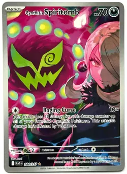 Cynthia’s Spiritomb 244/217 - Pokemon TCG - Ascended Heroes Illustration Rare - Image 1