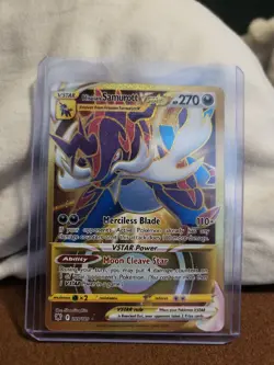 Hisuian Samurott VSTAR 209/189 Gold Secret Rare Holo Pokemon TCG Astral Radiance - Image 1