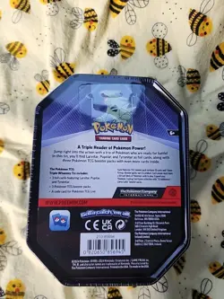 Pokemon TCG Triple Whammy Tyranitar 3 Pack Tin Sealed - Image 2
