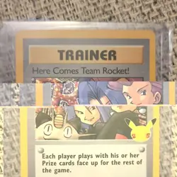 Pokemon Here Comes Team Rocket! 15/82 Celebrations Classic Collection Holo - Image 2