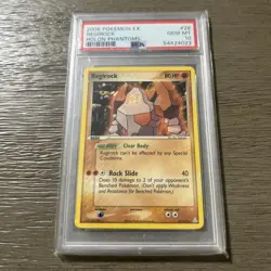 2006 Pokemon Ex Regirock (Holon Phantoms) PSA 10 - Image 1