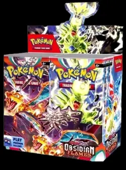 Pokemon TCG SV03: Obsidian Flames Booster Box | Sealed | Scarlet & Violet | - Image 1