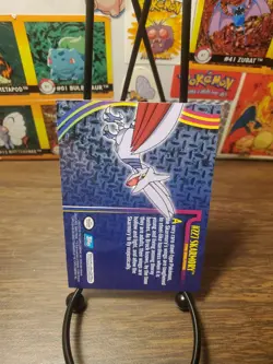Pokemon Topps Johto Series 1 Skarmory #227- blue label, non-holo - Image 2