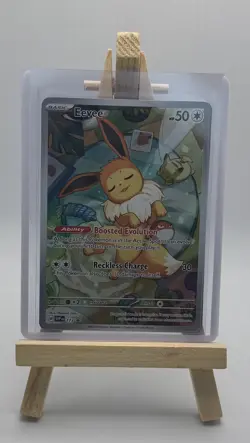 Pokemon TCG - Eevee SVP 173 Illustration Rare Promo - Prismatic Evolutions - NM - Image 1