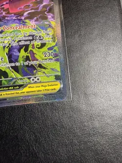 Pokemon TCG Ascended Heroes Mega Gengar Ex 284/217 English NM Very Clean - Image 3