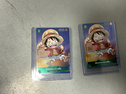 $150 Loy (2) One Piece Monkey D. Luffy P-037 1st Anniversary Tournament Promo - Image 1