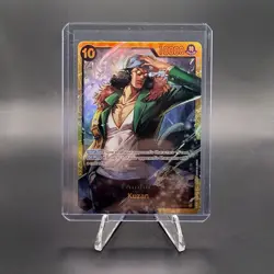 One Piece TCG Kuzan OP02-121 Reprint Premium Booster -The Best- Foil - Image 1