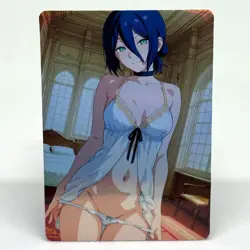 Chainsaw Man Reze Goddess Anime Waifu ACG Foil Card - Image 1