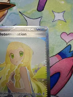 Pokemon TCG Holo Ultra Rare Full Art Lillie's Determination Trainer Card 184/132 - Image 3