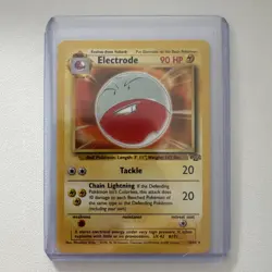 Pokemon TCG Card Electrode 18/64 Jungle Non-Holo Rare Vintage 1999 LP - Image 1