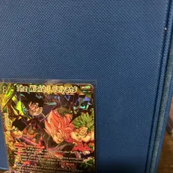 Crease ~ The Wicked Saiyans BT15-153 SCR Secret Rare Dragon Ball Super Card Game - Image 2