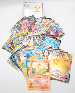 Lot of 38 Pokemon Jumbo Card Binder Pikachu Charmander Bulbasaur Squirtle Lugia - Image 1