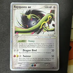 Pokemon 2006 Rayquaza EX Holo Ultra Rare Black Star Promo Edition Card #039 - Image 1