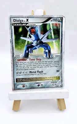 Pokemon TCG Dialga LV.X DP Black Star Promotional DP37 Holo Promo - MP - Image 1