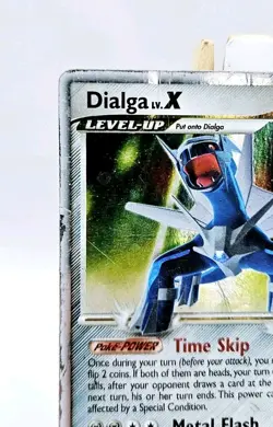 Pokemon TCG Dialga LV.X DP Black Star Promotional DP37 Holo Promo - MP - Image 2