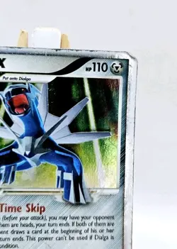 Pokemon TCG Dialga LV.X DP Black Star Promotional DP37 Holo Promo - MP - Image 3