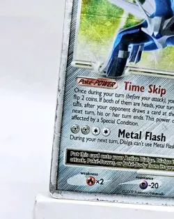 Pokemon TCG Dialga LV.X DP Black Star Promotional DP37 Holo Promo - MP - Image 4