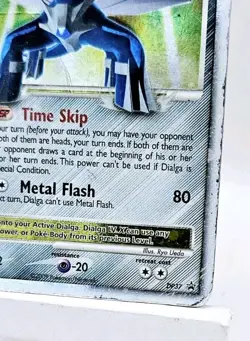 Pokemon TCG Dialga LV.X DP Black Star Promotional DP37 Holo Promo - MP - Image 5