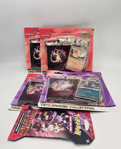 Pokemon Ascended Heroes Tech Sticker Collection Brand New Sealed! (LOT Of 4) - Image 1